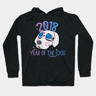 2018 Year of The Dog - New Year's Eve Beagle Hoodie